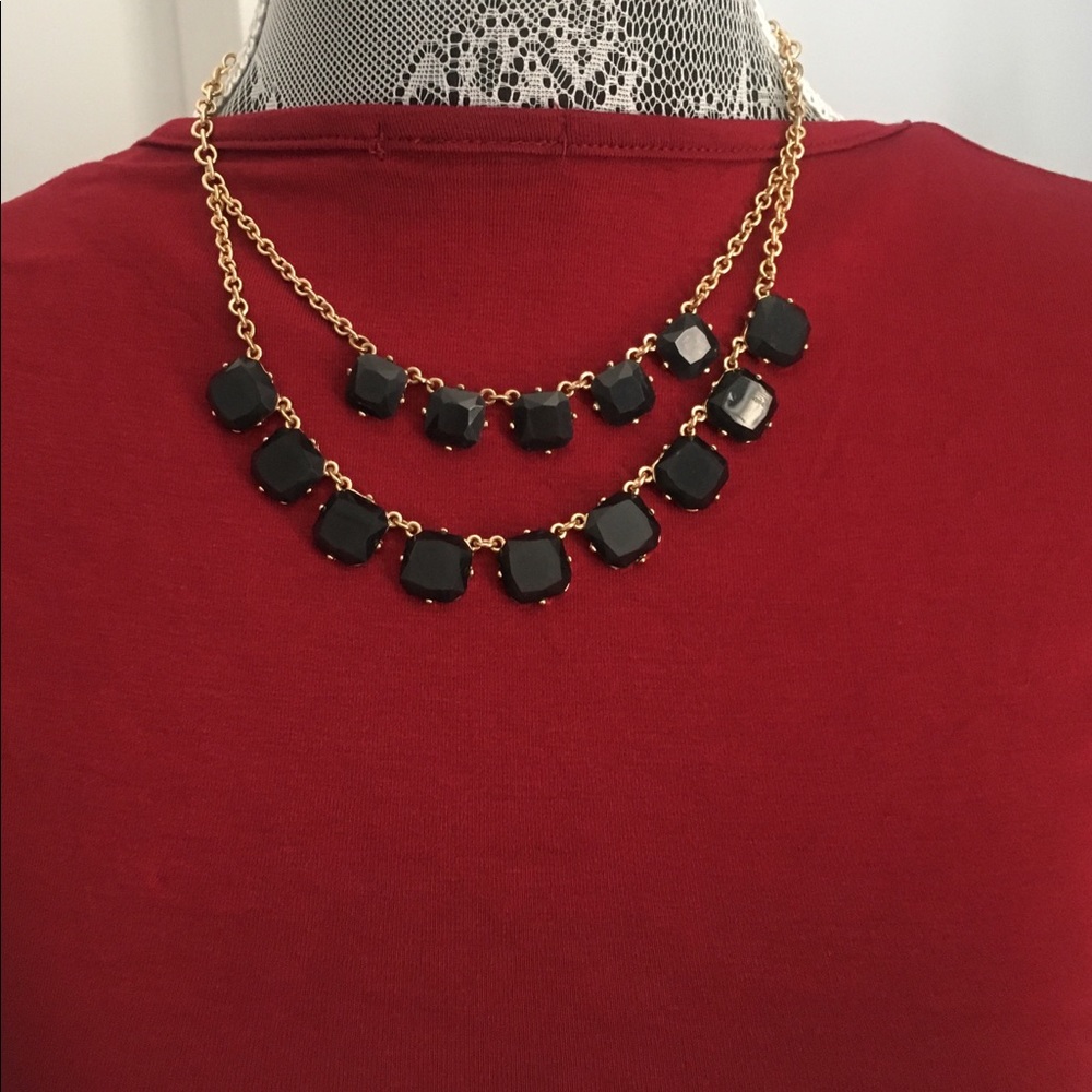 Black and gold necklace